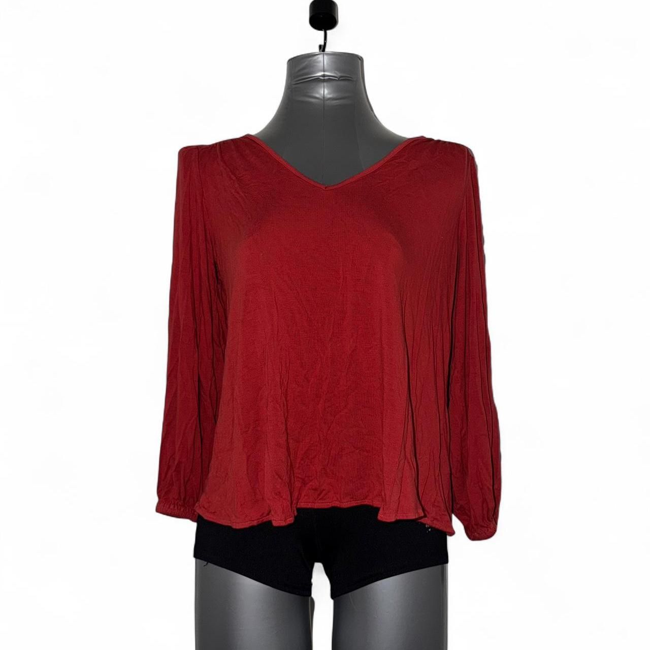 Michael-Stars Women's Red Blouse